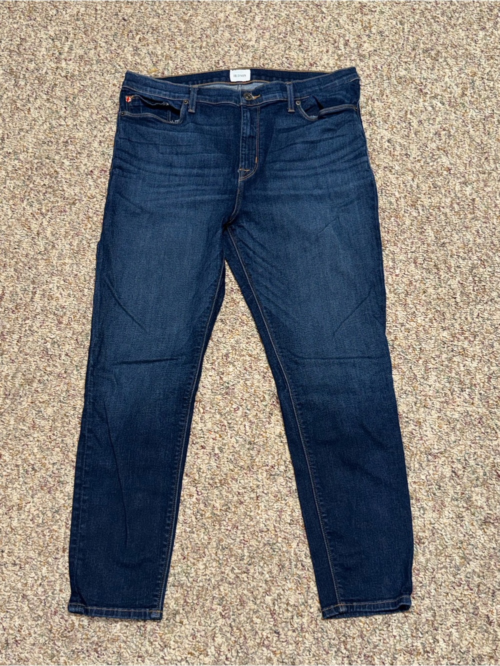 Women's size 34 jeans, Hudson Dark‎ Indigo Natalie super skinny Jeans size 16